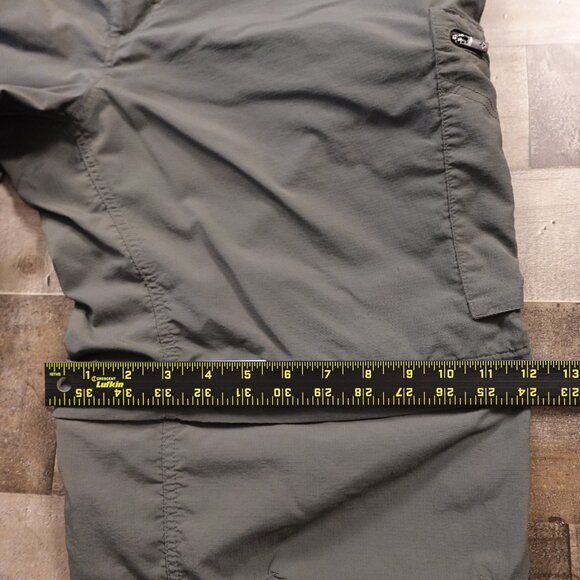 Columbia Silver Ridge Convertible Pants Men’s 42x30 Olive Green Hiking Travel - Picture 9 of 14